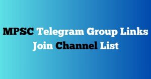 Read more about the article MPSC Telegram Group Links Join Channel List