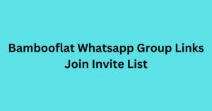 Read more about the article Bambooflat Whatsapp Group Links Join Invite List