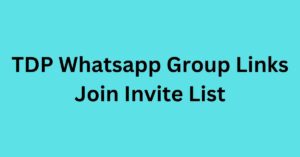 Read more about the article TDP Whatsapp Group Links Join Invite List