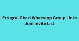 Read more about the article Ertugrul Ghazi Whatsapp Group Links Join Invite List