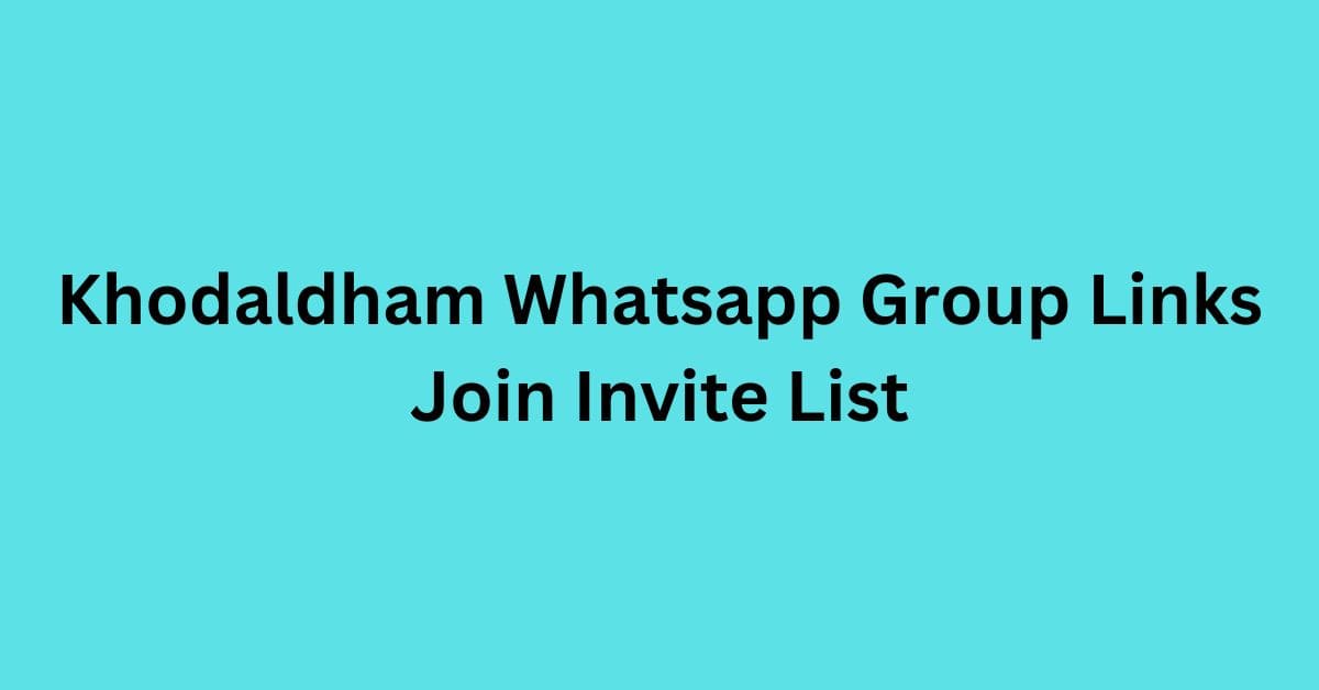 Read more about the article Khodaldham Whatsapp Group Links Join Invite List